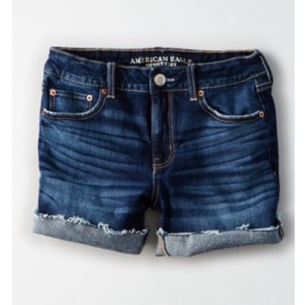 AE Denim X Tomgirl MIDI Shorts